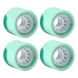 Maxbell 4/Set Skateboard Wheels 70x51mm Stable Cruising Wheels Light Green