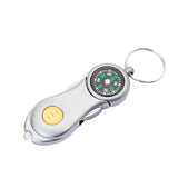 Maxbell Pocket Keychain Compass Key Ring Outdoor Carabiner Ring Hiking Camping Tool