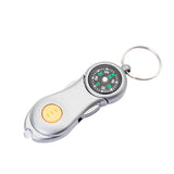 Maxbell Pocket Keychain Compass Key Ring Outdoor Carabiner Ring Hiking Camping Tool