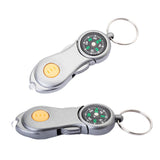 Maxbell Pocket Keychain Compass Key Ring Outdoor Carabiner Ring Hiking Camping Tool