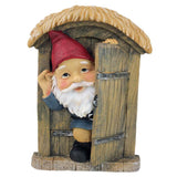 Maxbell Resin Gnome Figurine Statues Sculpture Patio Garden Outdoor Lawn Decor