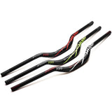 Maxbell Road Mountain Bike Handlebar Bicycle 31.8mm Extra Long Riser Bar Bike Parts Green