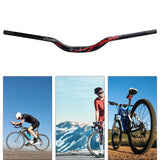 Maxbell Road Mountain Bike Handlebar Bicycle 31.8mm Extra Long Riser Bar Bike Parts Red