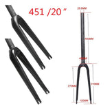 Maxbell Rigid Bike Fork MTB Lightweight 1-1/8'' Threadless Front Fork  Glossy Black