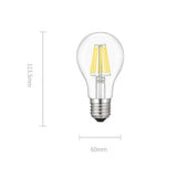 Maxbell E27 Smart Light Bulb LED Intelligent Home Lamp Bulbs 2200-6000K Wifi Bulb