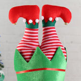 Maxbell Christmas Elf Hat Cute Xmas Holiday Party Costume Favors Gifts Accessories Striped