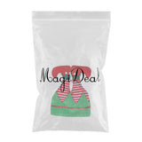 Maxbell Christmas Elf Hat Cute Xmas Holiday Party Costume Favors Gifts Accessories Striped