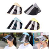 Maxbell 1 Pack Sun Visor Hats Women Large Brim Summer UV Protection Beach Cap Gray