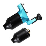 Maxbell Alloy Rotary Tattoo Machine Double Motor Liner Shader Supplies Detachable  Blue