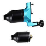 Maxbell Alloy Rotary Tattoo Machine Double Motor Liner Shader Supplies Detachable  Blue