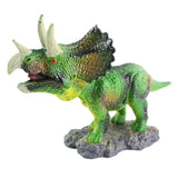 Maxbell Solid Head-shaking Dinosaur Model Toys Simulation Dinosaur Ornaments C