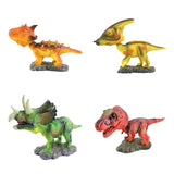 Maxbell Solid Head-shaking Dinosaur Model Toys Simulation Dinosaur Ornaments A