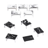 Maxbell Rectangle 1/50 Doll Tea End Furniture Miniatures Living Room Ornaments