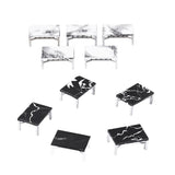 Maxbell Rectangle 1/50 Doll Tea End Furniture Miniatures Living Room Ornaments