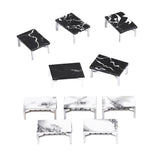 Maxbell Rectangle 1/50 Doll Tea End Furniture Miniatures Living Room Ornaments
