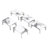 Maxbell Rectangle 1/50 Doll Tea End Furniture Miniatures Living Room Ornaments