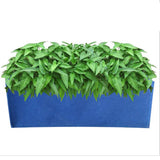 Maxbell Black Thickened Felt Non-woven Plant Grow Bags Potato Container Blue_S