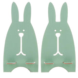 Maxbell Wooden Cute Rabbit Holder Desktop Stander Bracket For Cell Phone Green