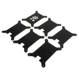 Maxbell Black Acrylic Shell Protective Case for Raspberry Pi 3b+/3b/2b/2b+ 5 Layer