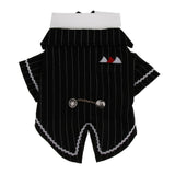 Maxbell Dog Puppy Pet Clothes Stylish Suit Bow Tie Costume Wedding Shirt  S type 1