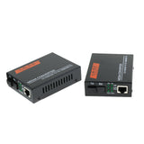 Maxbell 2x 100M External Ethernet Media Single Mode Single Optical Fiber Transceiver