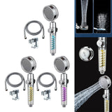 Maxbell Propeller Driven Shower Head Water Saving Turbocharged Shower Head Gold
