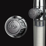 Maxbell Propeller Driven Shower Head Water Saving Turbocharged Shower Head Gold