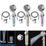 Maxbell Propeller Driven Shower Head Water Saving Turbocharged Shower Head Gold