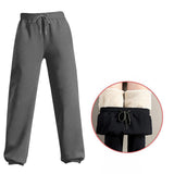 Maxbell Plush Lined Sweatpants Jogger Pants with Pockets for Running Winter Girls 3XL