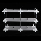 Maxbell Acrylic Storage Rack Standing Shelf Bathroom Kitchen Storage Organization Matte Clear