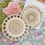 Maxbell Embroidery Floss Organizer Cross Stitch Thread Winder Thread Winding Board C