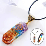 Maxbell Necklace Bracelet Jewelry Set Jewelry Crystal Stones Spiritual Pendant Reiki Style 1