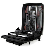 Maxbell 17.3-Inch Hard Shell Laptop Backpack Waterproof Gaming Laptop Bag Men Black