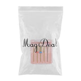 Maxbell 5 Pieces Nail Drill Bits Ceramic Set for Remove Poly Gel Nails  JH005