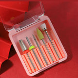 Maxbell 5 Pieces Nail Drill Bits Ceramic Set for Remove Poly Gel Nails  JH005