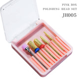 Maxbell 5 Pieces Nail Drill Bits Ceramic Set for Remove Poly Gel Nails  JH005