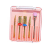 Maxbell 5 Pieces Nail Drill Bits Ceramic Set for Remove Poly Gel Nails  JH005