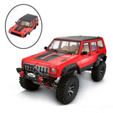 Maxbell Plastic Body Shell Parts for Axial SCX10 90046 90047 Racing RC Cars Red