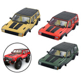 Maxbell Plastic Body Shell Parts for Axial SCX10 90046 90047 Racing RC Cars Red