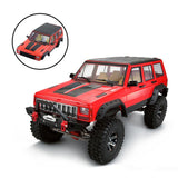 Maxbell Plastic Body Shell Parts for Axial SCX10 90046 90047 Racing RC Cars Red