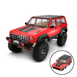 Maxbell Plastic Body Shell Parts for Axial SCX10 90046 90047 Racing RC Cars Red