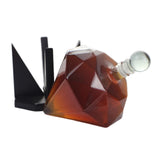 Maxbell  Heart Shape Wine Decanter Vodka Wine Bourbon Wine Pourer Home Decoration