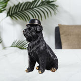 Maxbell Resin Ornament Decorative Figurine Table Top Gift Indoor Outdoor Dog