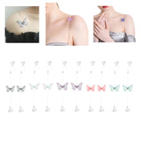 Maxbell Butterfly Transparent Invisible Adjustable Shoulder Bra Straps 1.8cm Grey