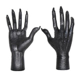 Maxbell Witch Hand Statue Living Room Bathroom Retro Office Display Ornament Artwork black