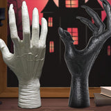 Maxbell Witch Hand Statue Living Room Bathroom Retro Office Display Ornament Artwork black