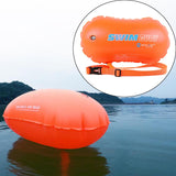 Maxbell Inflatable Swimming Tow Float with Waist Belt Water Swim Buoy Air Bag Safety