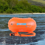 Maxbell Inflatable Swimming Tow Float with Waist Belt Water Swim Buoy Air Bag Safety