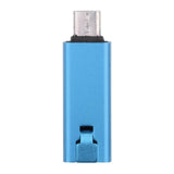 Maxbell USB Date Cable Head for Repairable Fast Charging Cord  Micro USB Blue