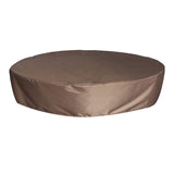 Maxbell Swimming Pool Cover Waterproof Hot Tub Above Ground Pool Solid Dust Cover coffee